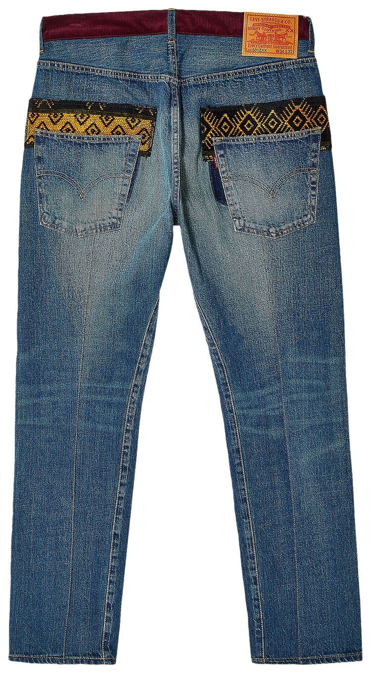 Junya Watanabe x Levis Patchwork Jeans Blue