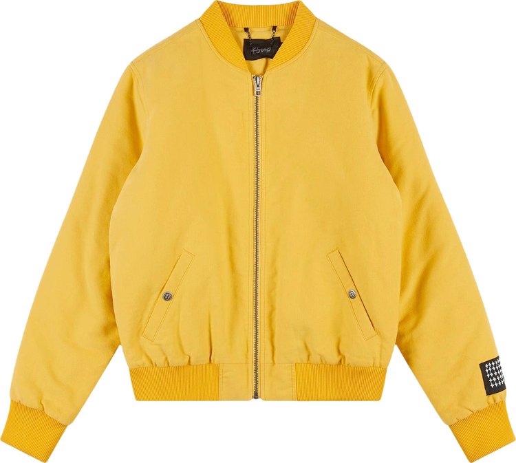 Ksubi Royalty Bomber Jacket Yellow