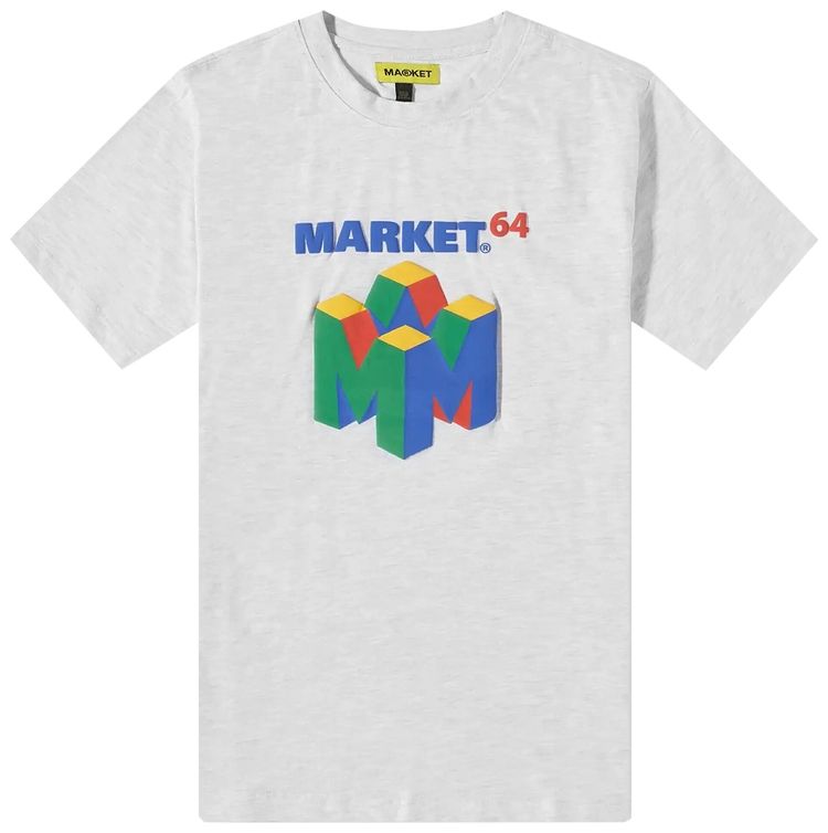 Market M64 Short Sleeve Tee Grey