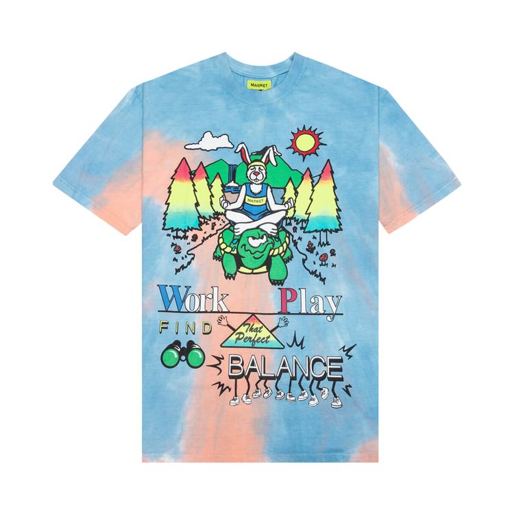 Buy Market Work Life Balance Short-Sleeve Tee 'Tie Dye' - 399000990 TIE ...
