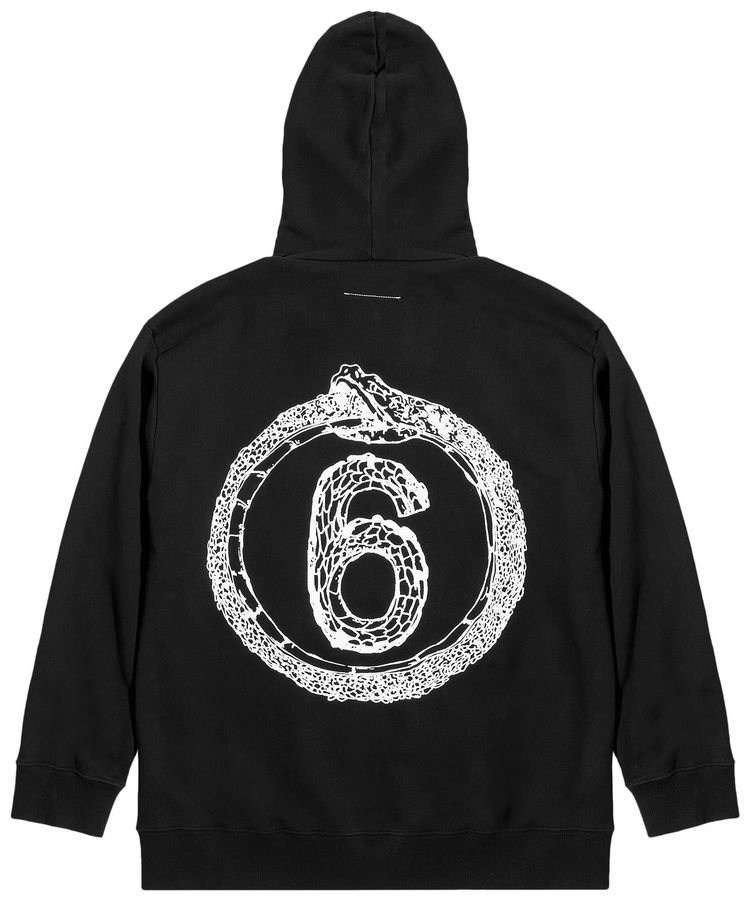 Maison Margiela Snake Hoodie Black
