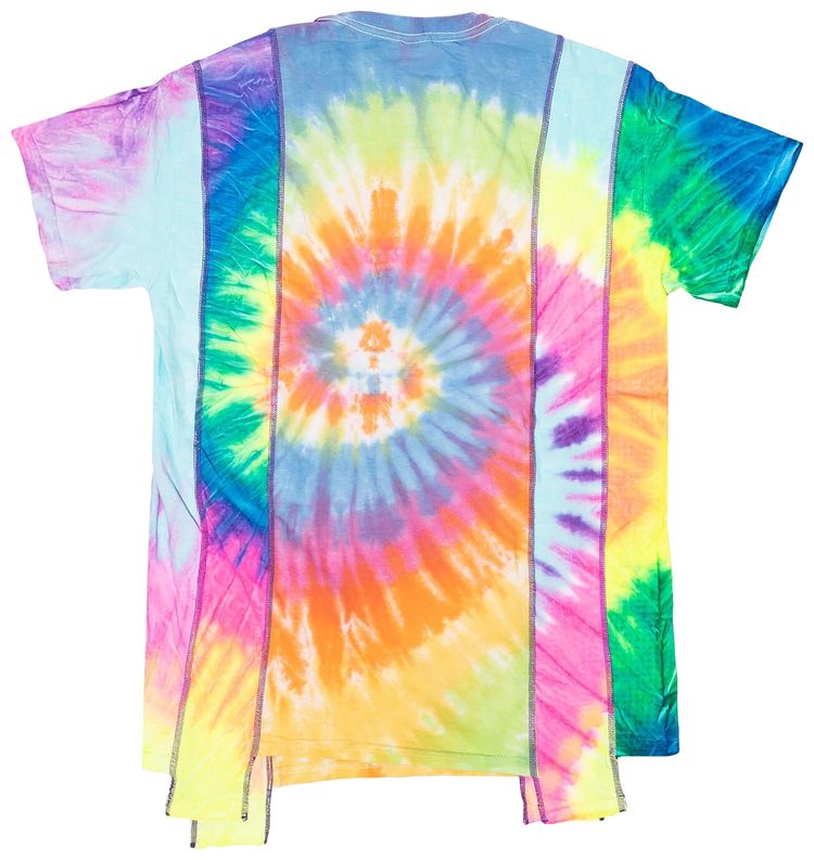 Needles Rebuild 5 Cuts Short Sleeve Tee Tie Dye