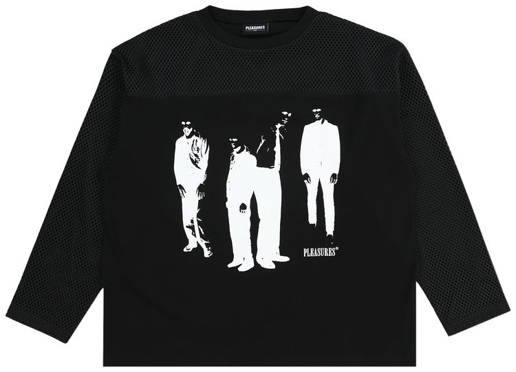 Pleasures Chicago MeshLong Sleeve Shirt Black