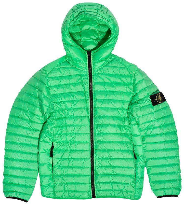Buy Stone Island Real Down Jacket 'Green' 771540324 V0052 GOAT
