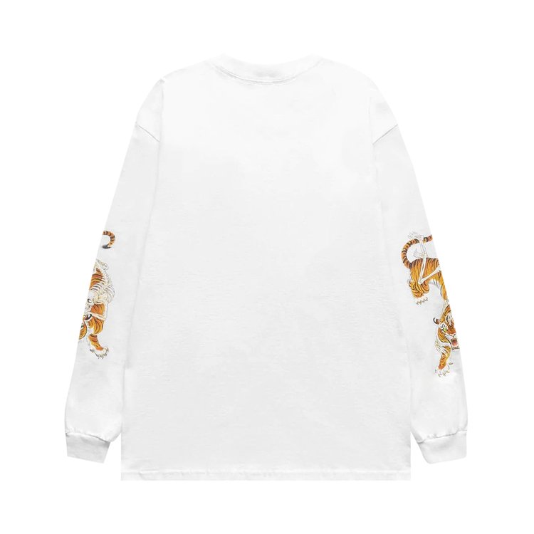 Wacko Maria Tim Lehi Long Sleeve Crewneck Tee Type 2 White