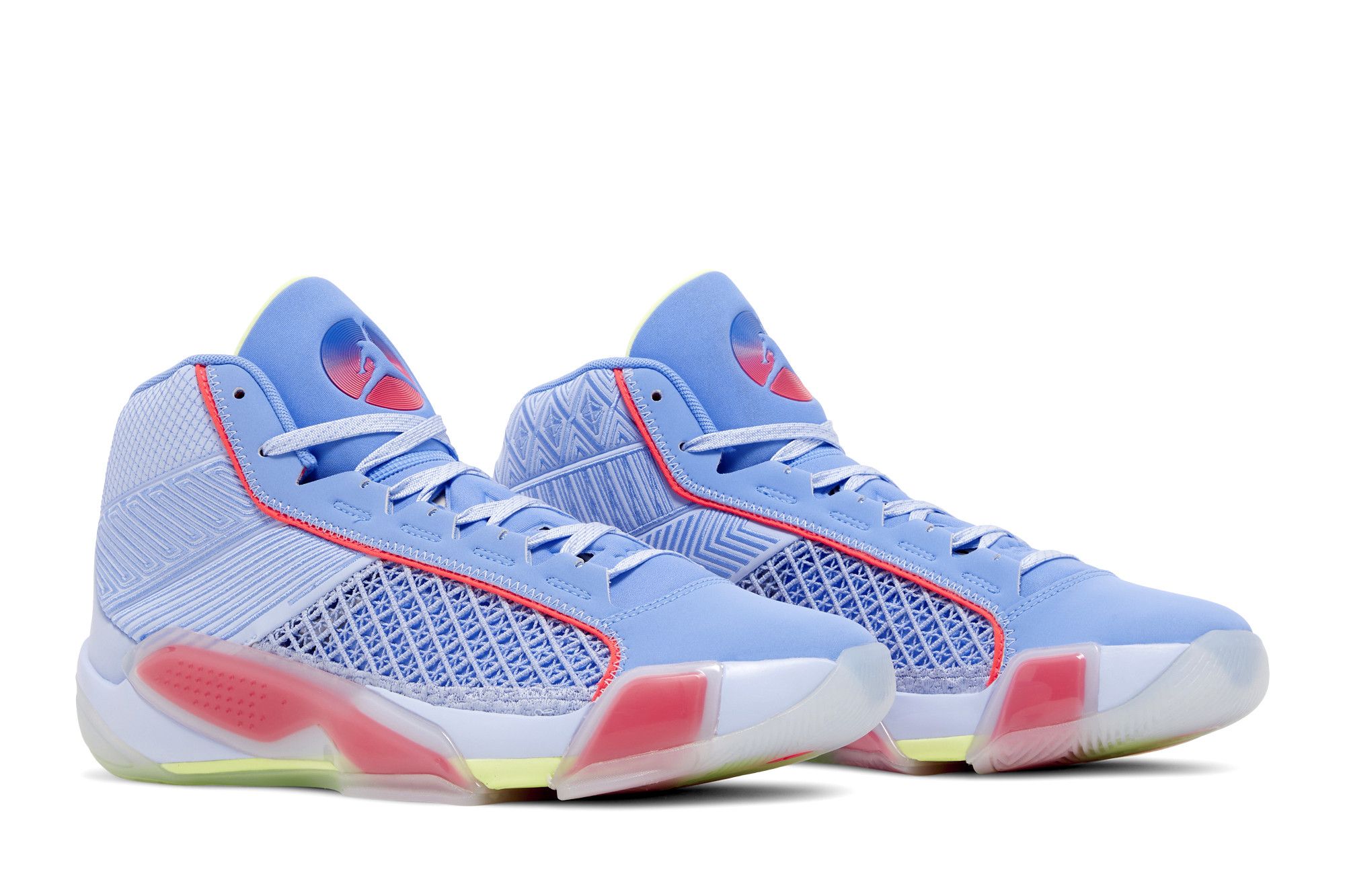 Jordan fadeaway blue top