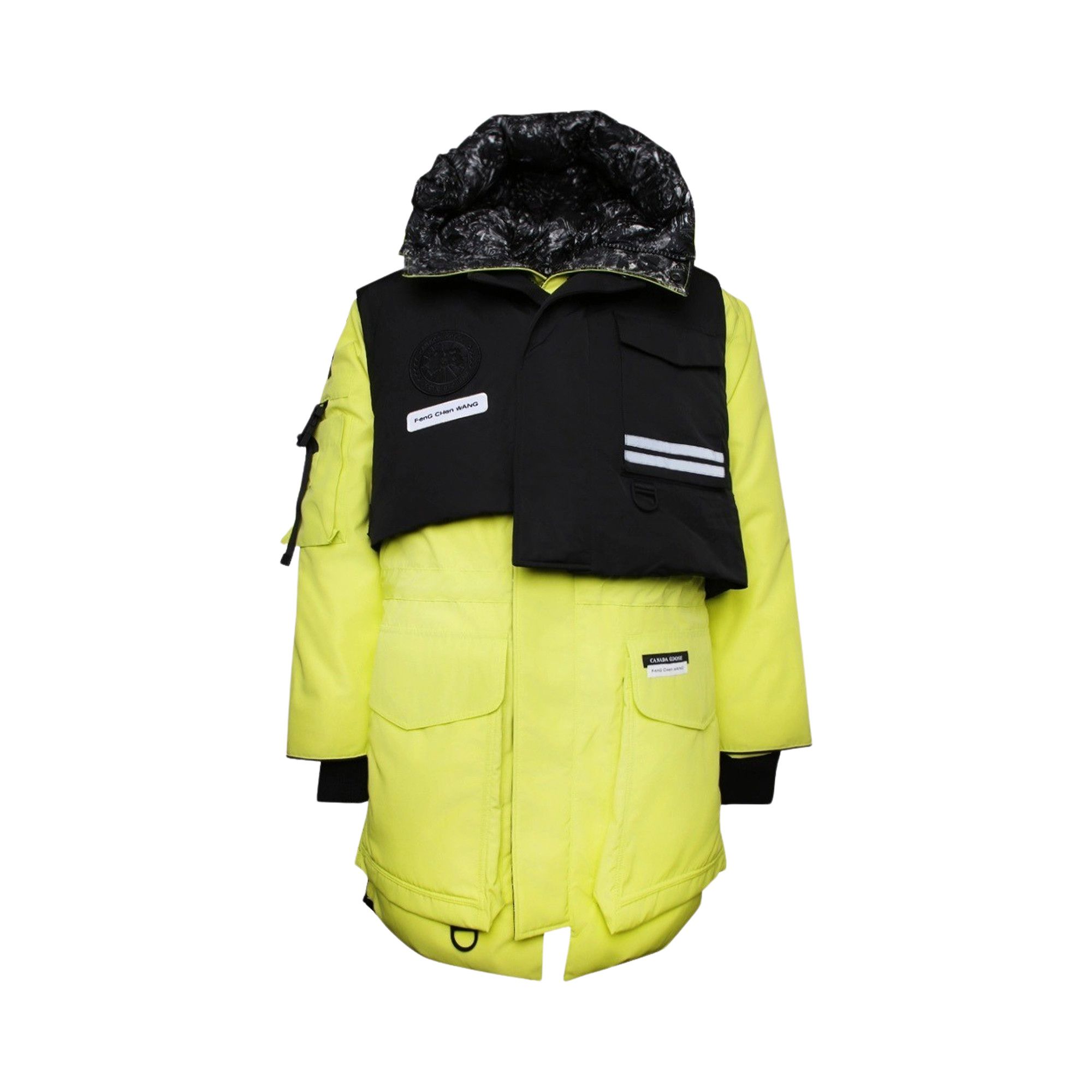 Buy Canada Goose x Feng Chen Wang Roebuck Parka Yellow 6690MFW YELL GOAT UK