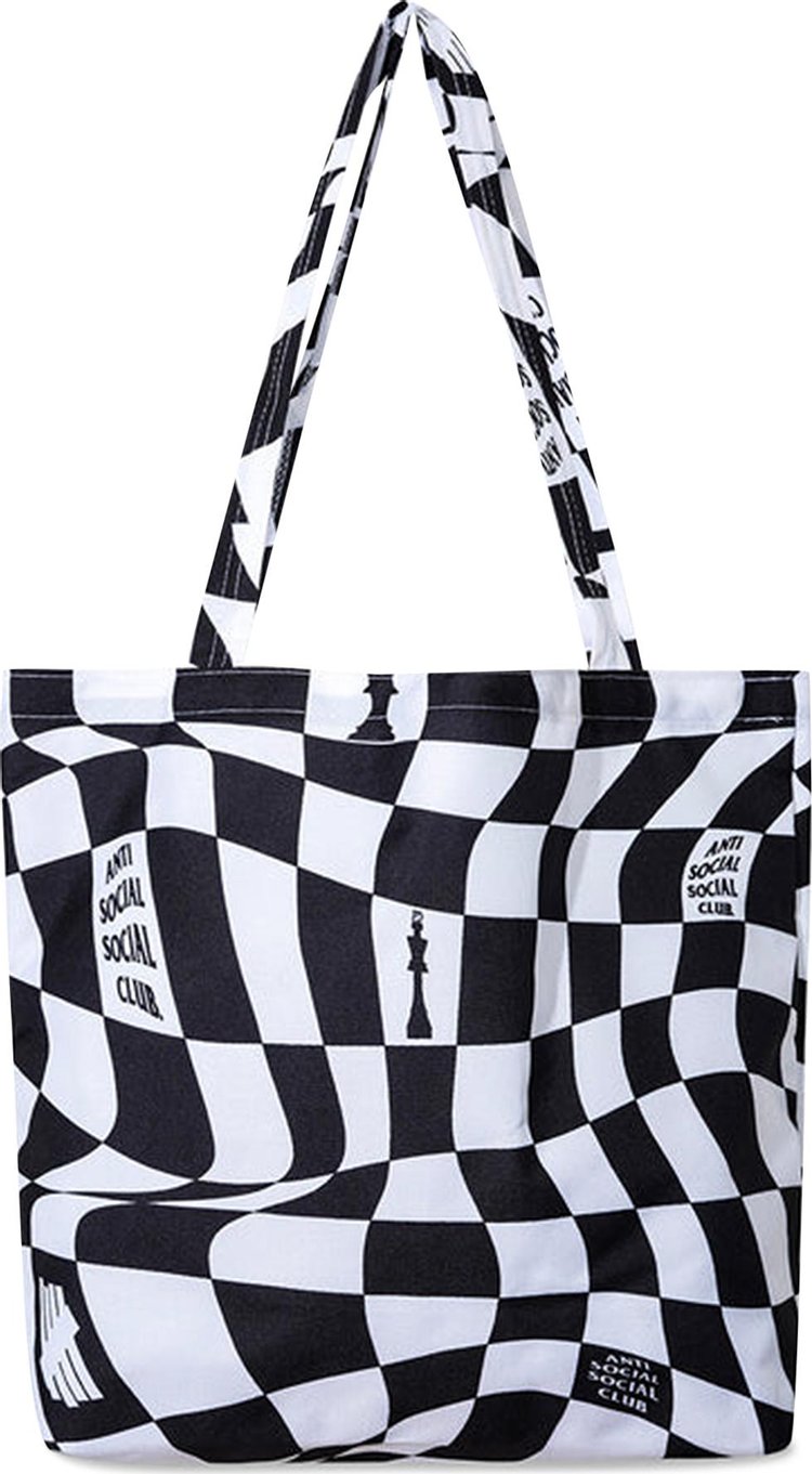 Anti Social Social Club x Undefeated Submission Tote 'White/Black'