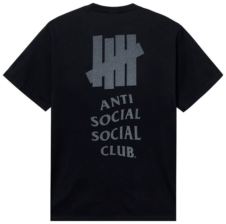 Size l Anti Social Social Club x Undefeated Lock 3M Tee 'Black'