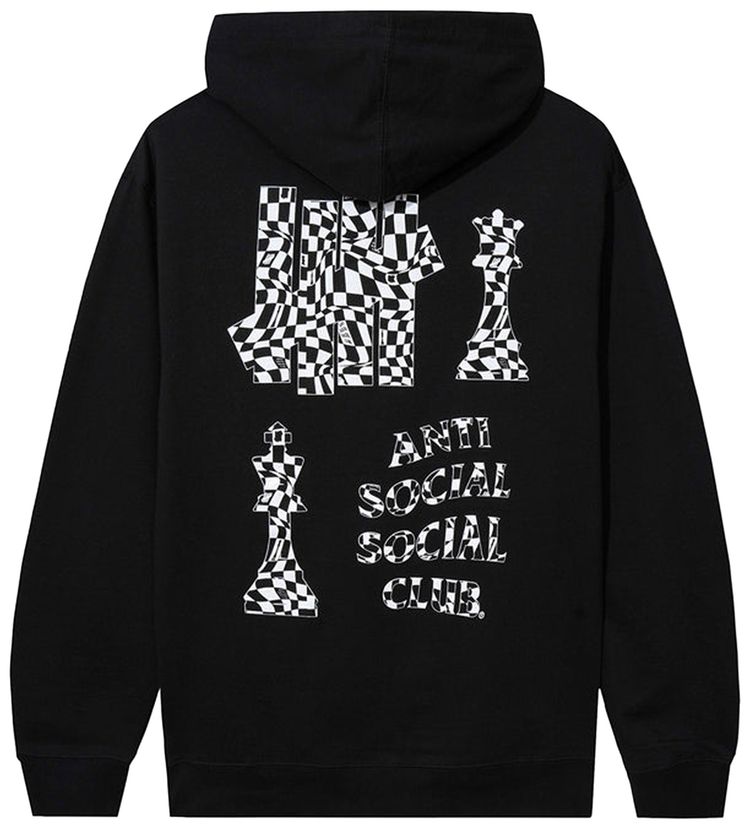 Anti Social Social Club x Undefeated Submission Hoodie Black
