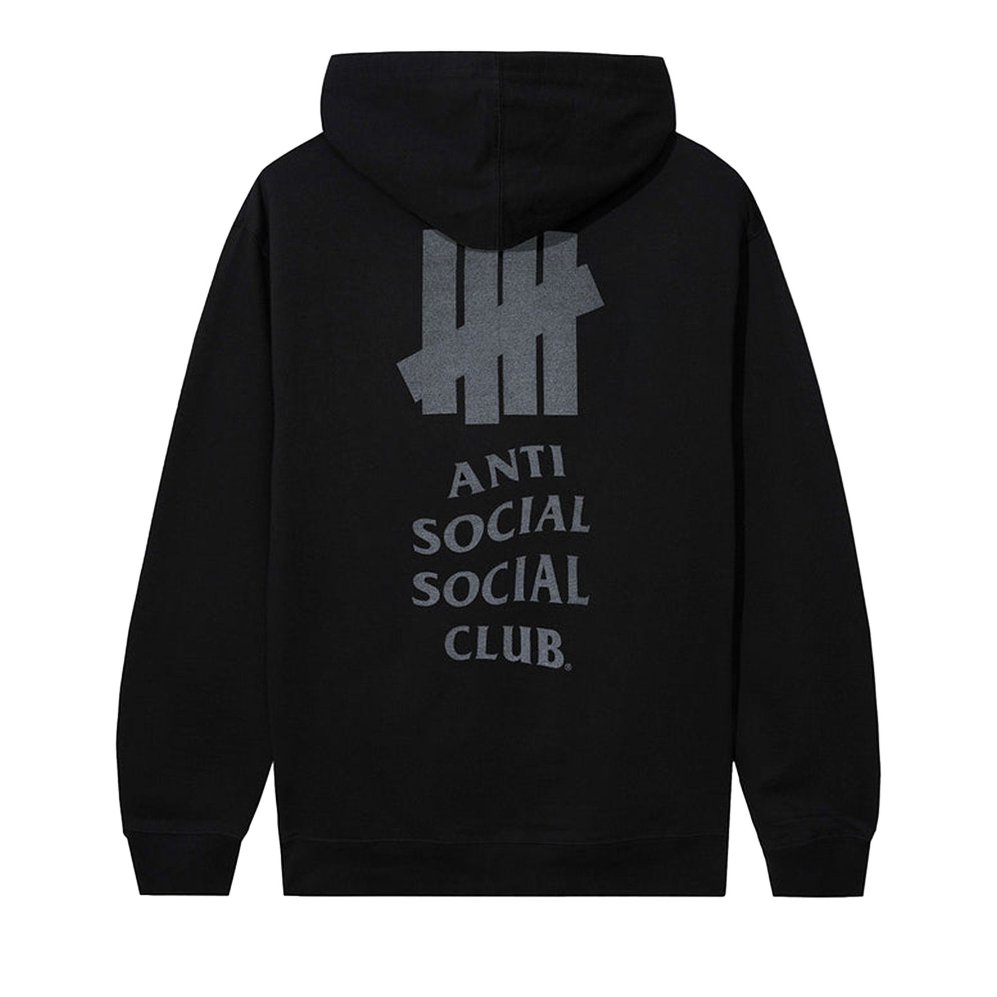 Size xxl Anti Social Social Club x Undefeated Lock 3M Hoodie Black