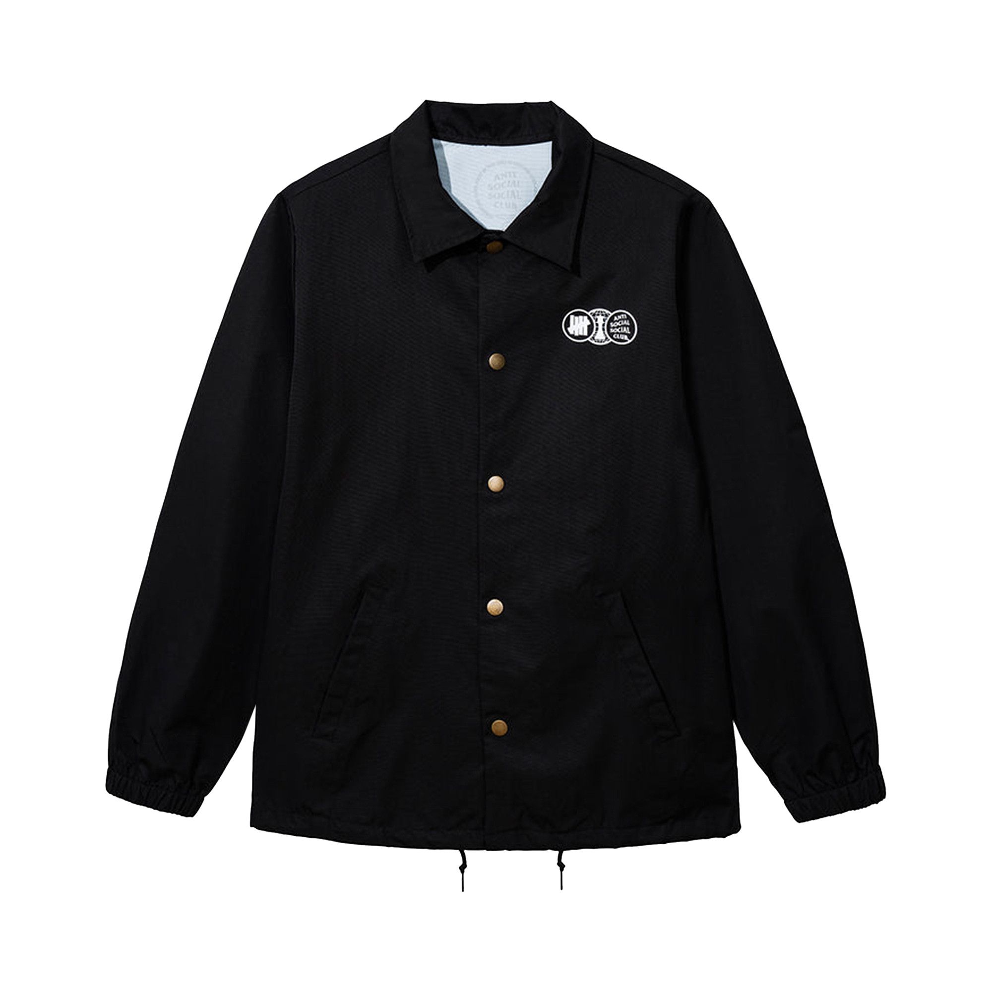 Buy Anti Social Social Club x Undefeated Position Coach Jacket Black ASSC23UNDFTDOW011 GOAT CA