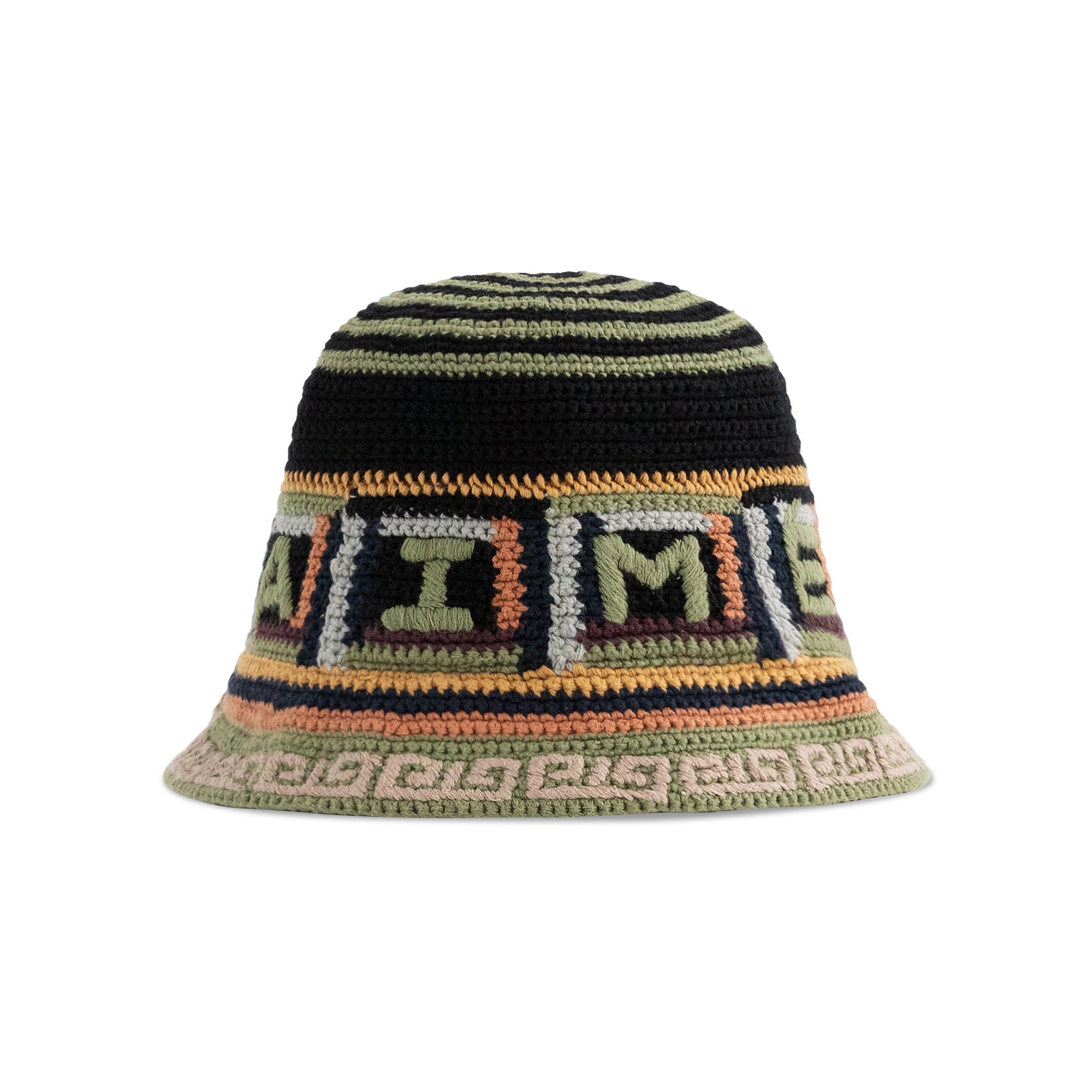 Buy Aimé Leon Dore Crochet Bucket Hat 'Jet Black' - FW23AH011 JET