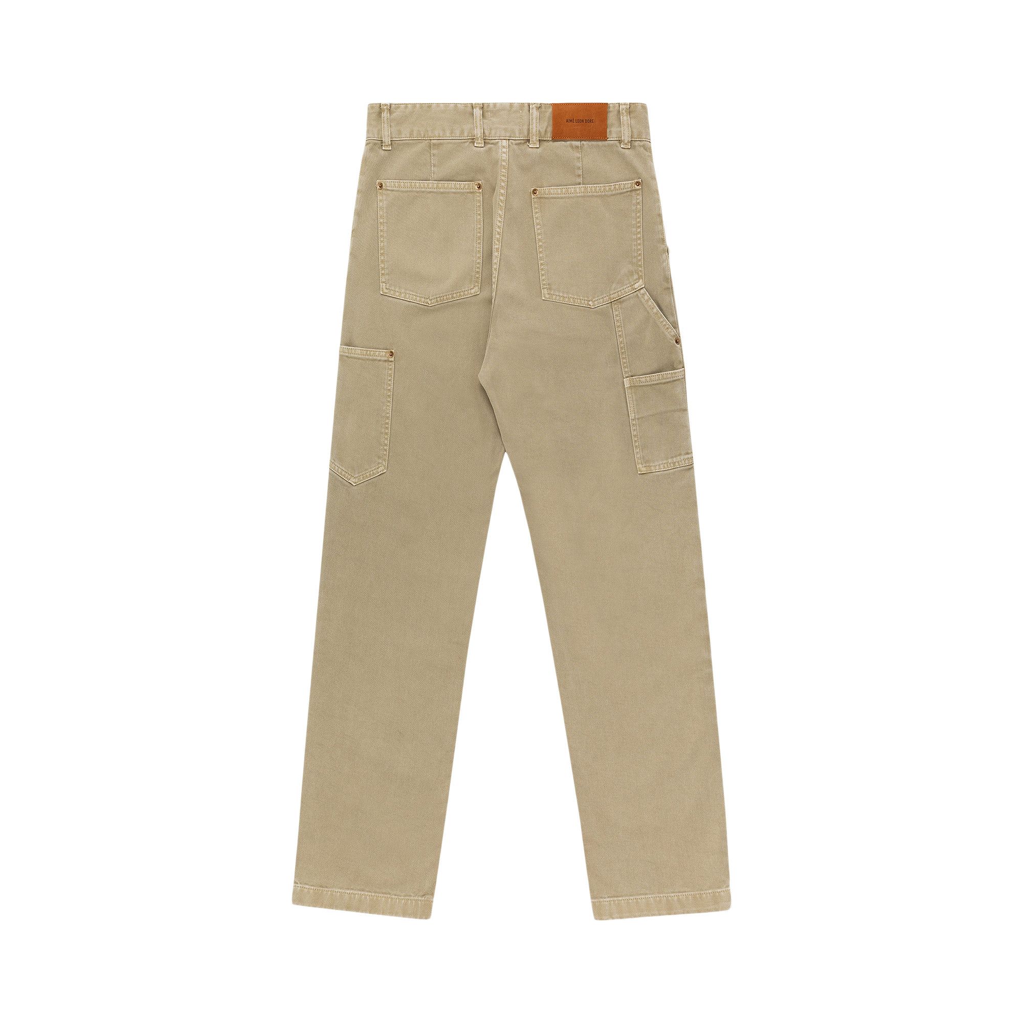 当社の Buy Pant Carpenter Knee Double Dyed Garment Dore Leon Aimé パンツ