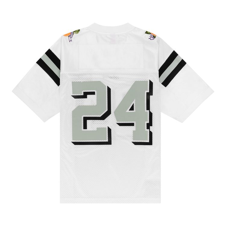 Aime Leon Dore x Mitchell  Ness Team Football Jersey White