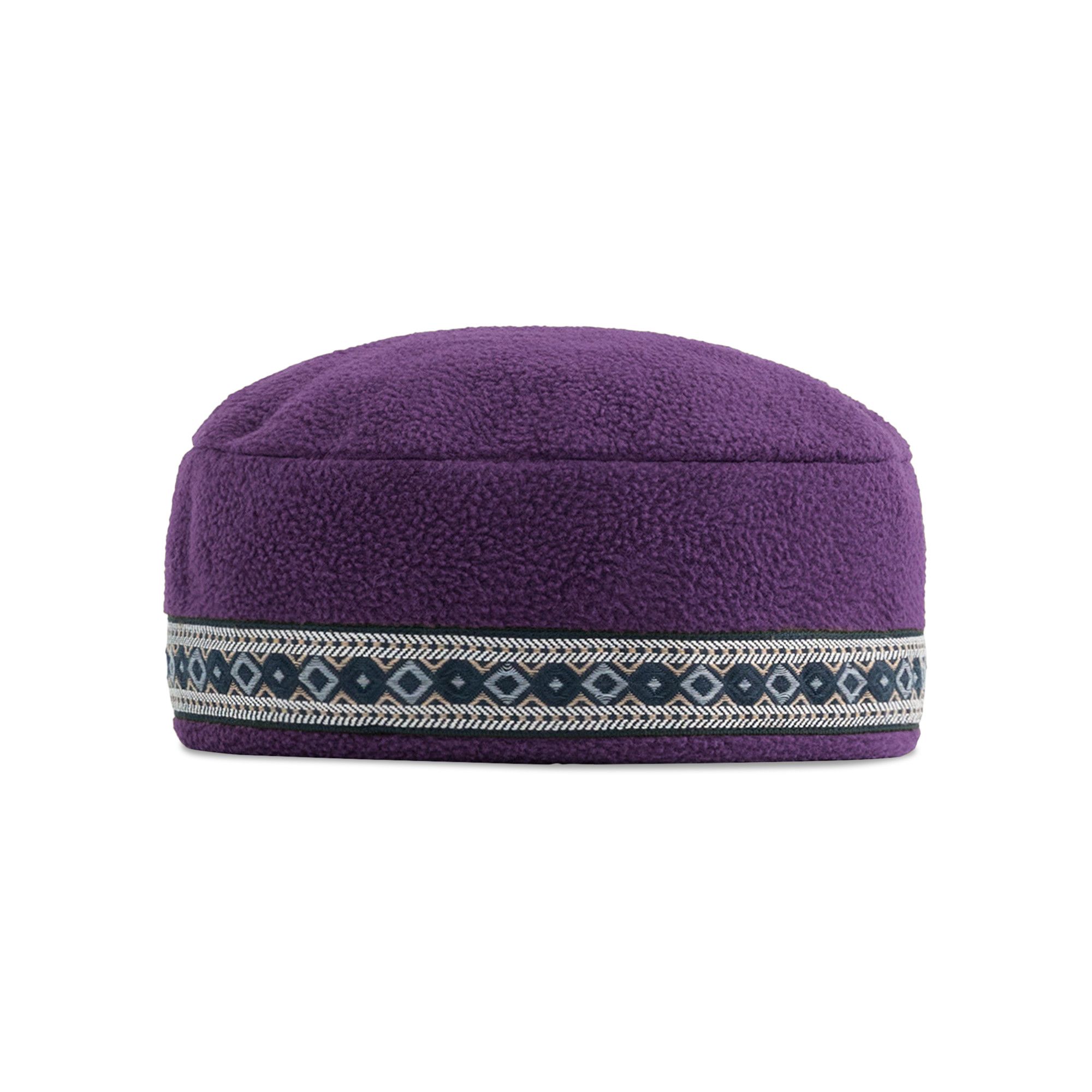 格安SALEスタート！ Leon Aimé Buy Dore PURP FW23AH022 - 'Purple' Beanie Fleece 帽子