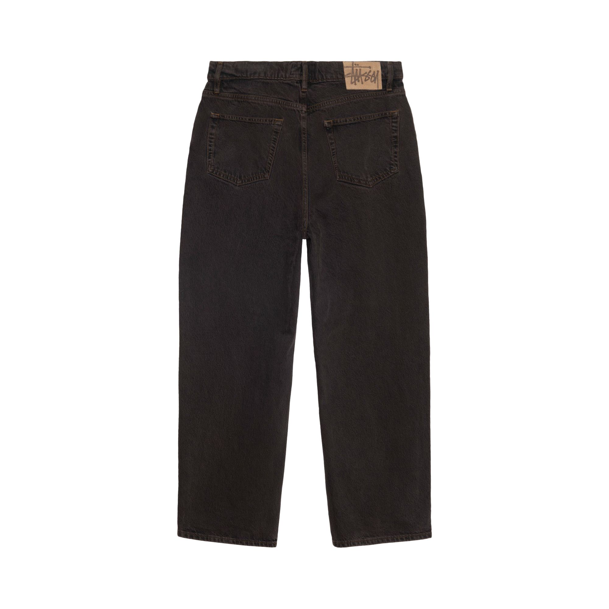 Buy Stussy Big Ol' Jean Overdyed 'Espresso' - 116577 ESPR | GOAT