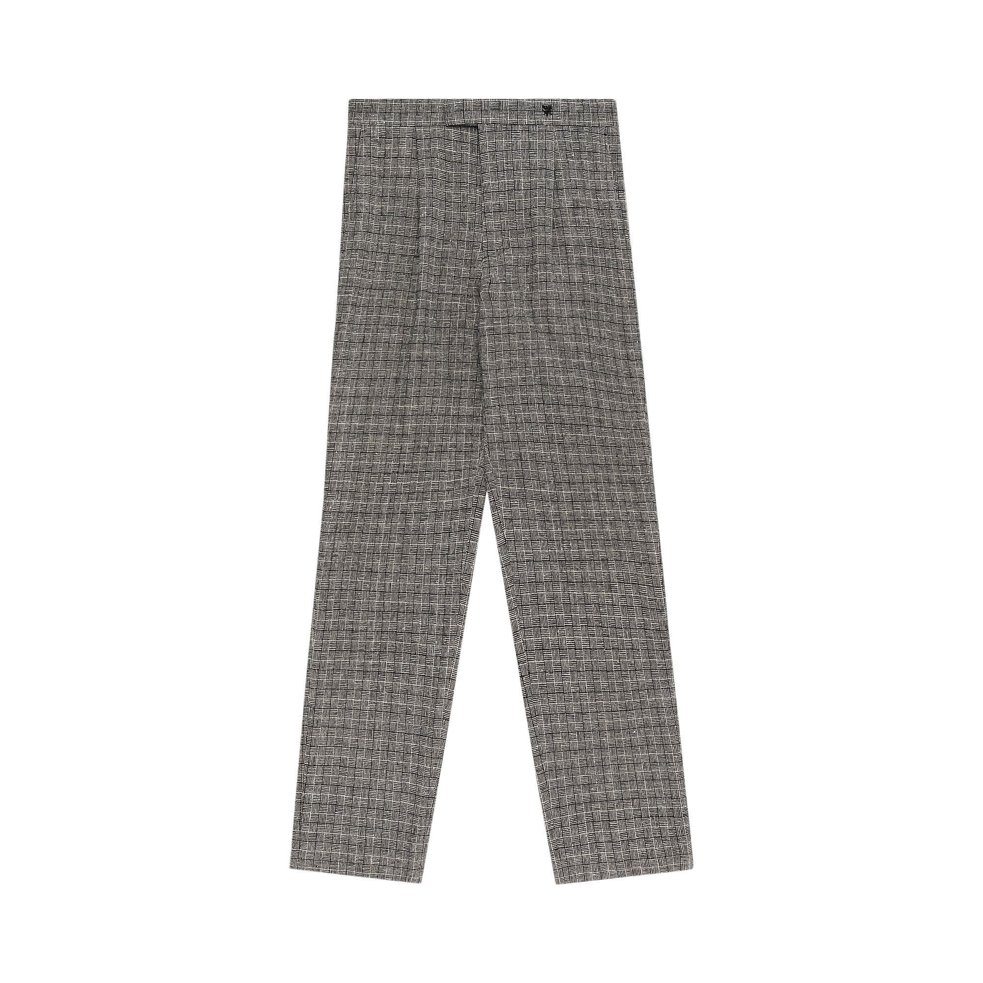 Buy Aimé Leon Dore Single Pleated Dress Trouser 'Black/White