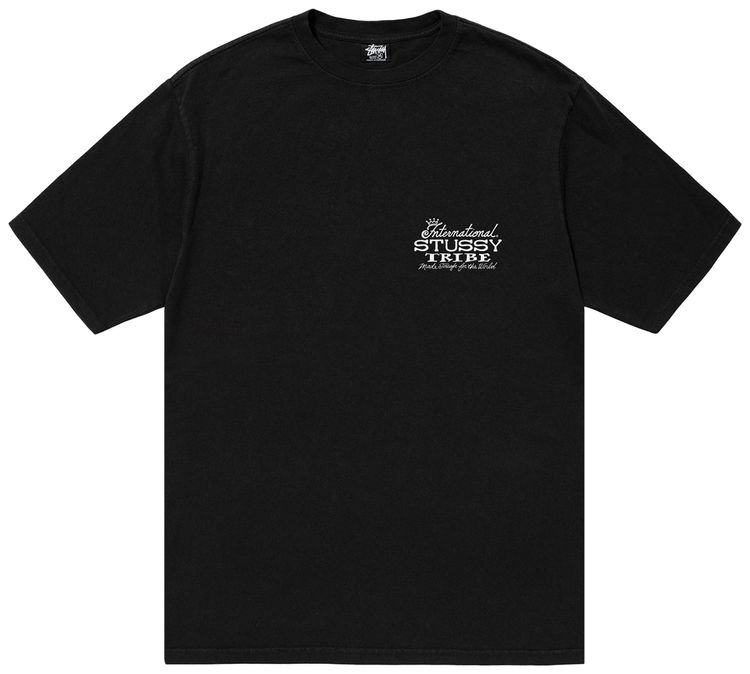Stussy IST Tee Pigment Dyed Black