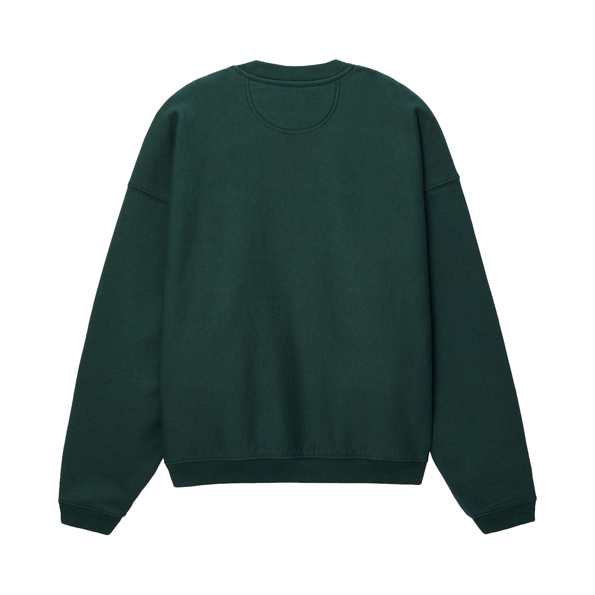 Size l Stussy Sport Relaxed Oversized Crew 'Pine'