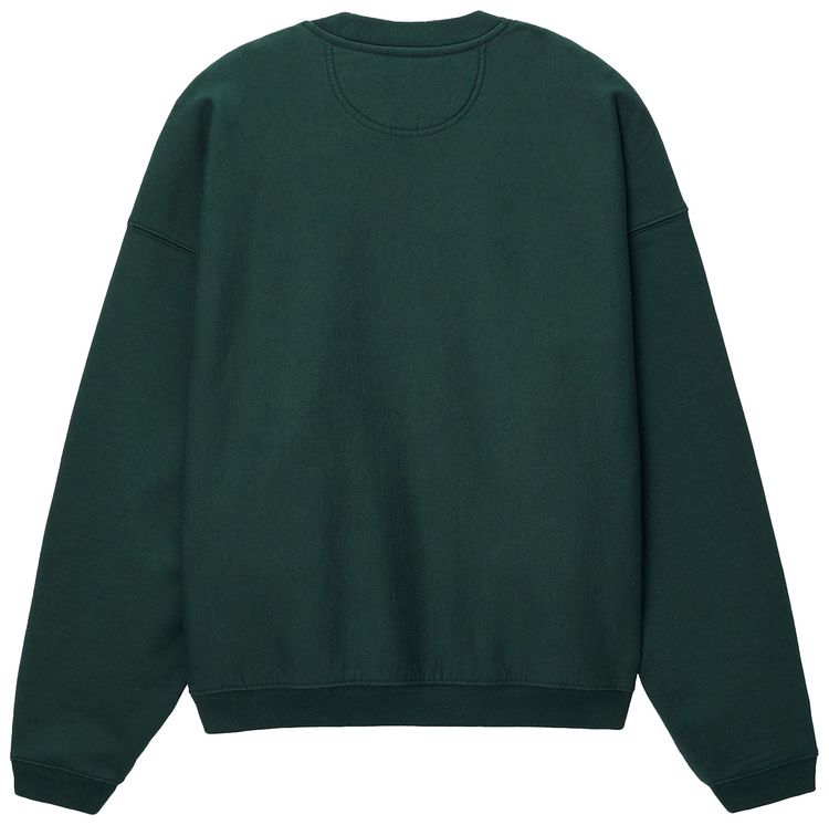 Stussy Sport Relaxed Oversized Crew Pine