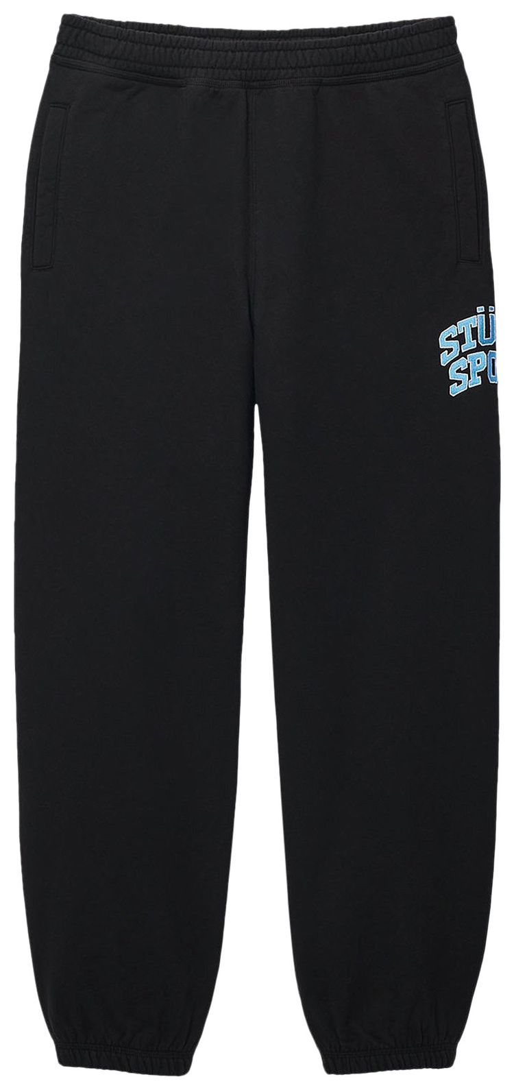 Stussy Sport Sweatpant Washed Black