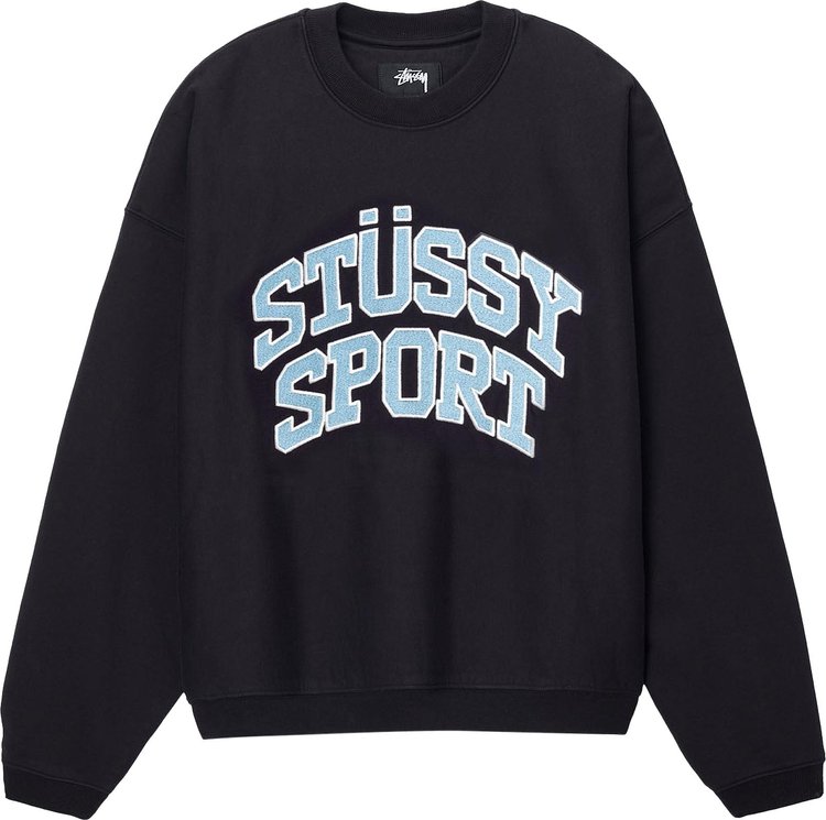 Hoodies and sweatshirts Stüssy Stock Logo Hoodie UNISEX Washed Black