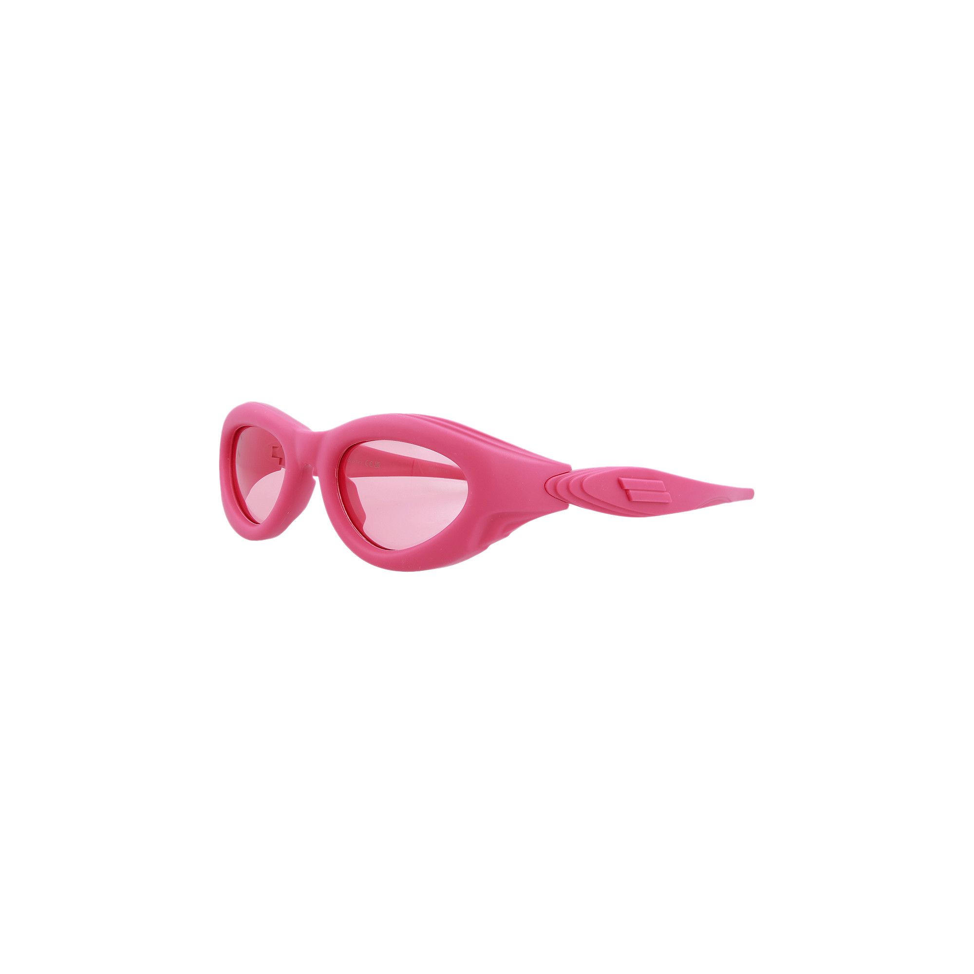 Bottega Veneta サングラス Y2K ピンク Buy Bottega Veneta Half Rim Rectangular Sunglasses 'Pink