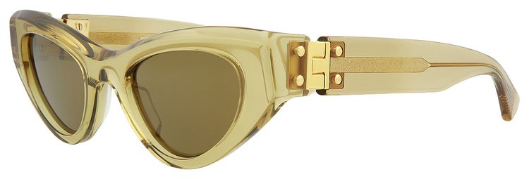 Bottega Veneta Cat Eye Sunglasses BrownBronze