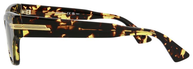 Bottega Veneta Cat Eye Sunglasses HavanaBrown