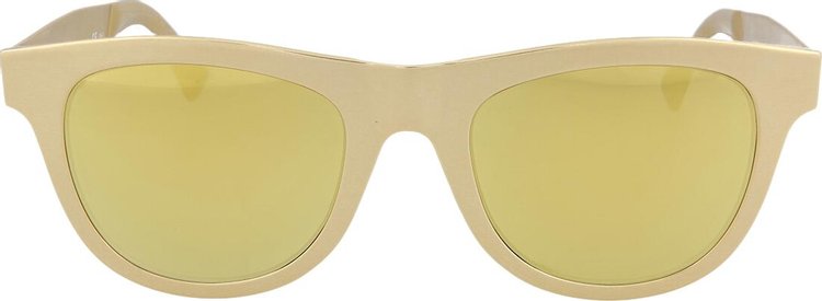 Bottega Veneta Round Frame Sunglasses 'Gold'