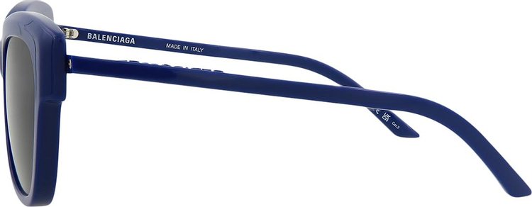 Balenciaga Square Frame Sunglasses Blue