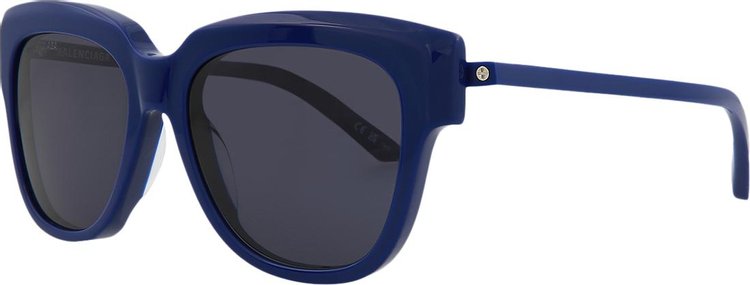 Balenciaga Square Frame Sunglasses Blue