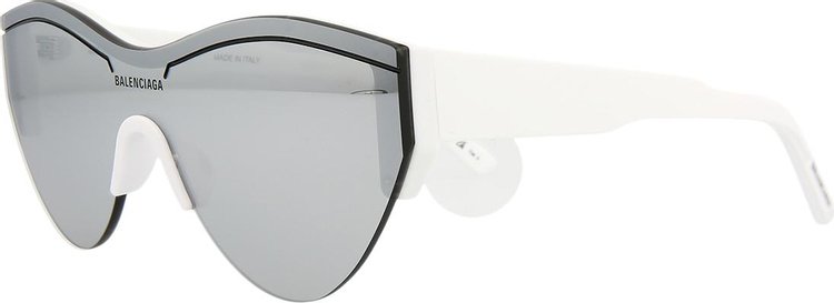 Balenciaga Cat Eye Sunglasses WhiteSilver