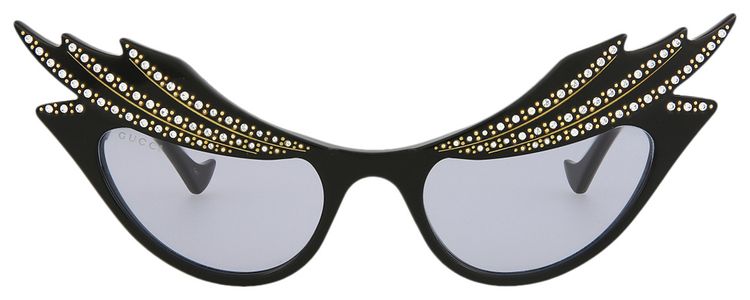 Gucci Cat Eye Sunglasses BlackViolet