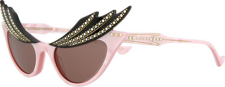 Gucci Cat Eye Sunglasses PinkBrown