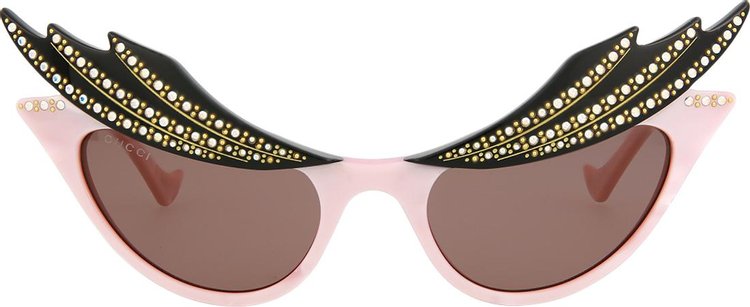 Gucci Cat Eye Sunglasses PinkBrown