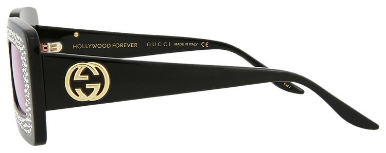 Gucci Rectangular Frame Sunglasses BlackPink