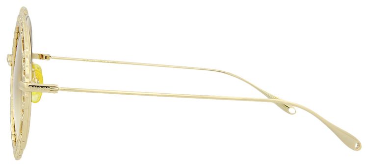 Gucci Round Frame Sunglasses GoldYellow