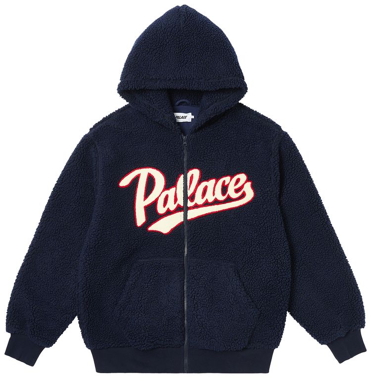 Palace Script Hood Navy