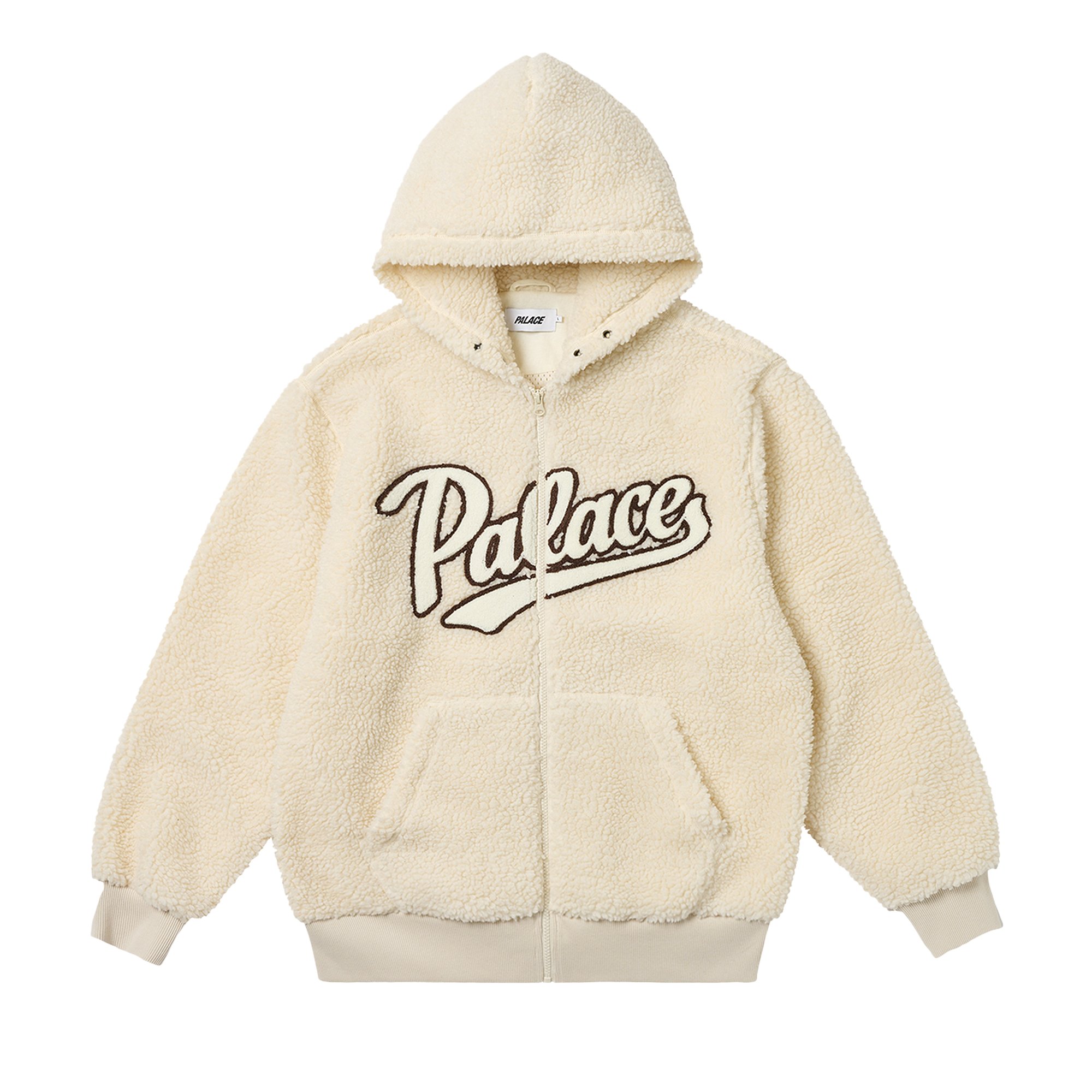 Buy Palace Script Hood 'Natural' - P25CS101 | GOAT