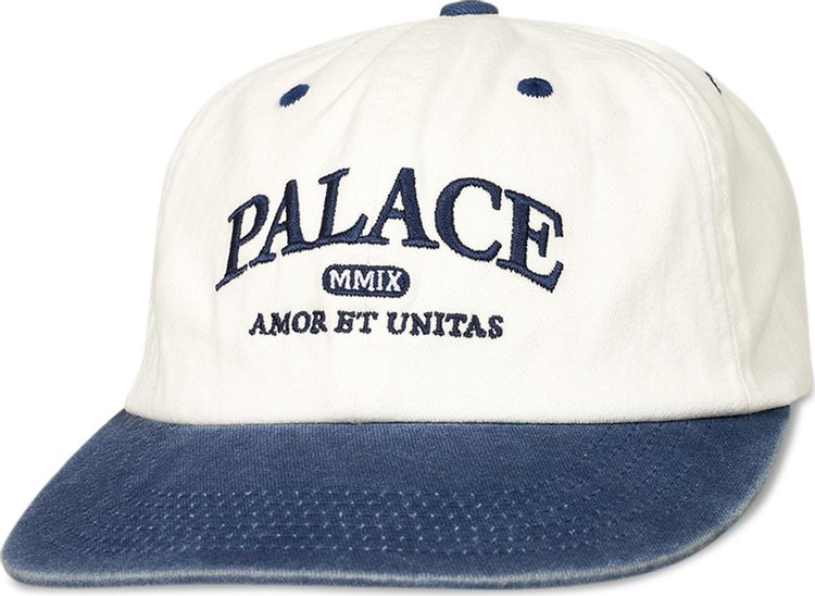 Palace Unitas Pigment Pal Hat 'White/Navy'