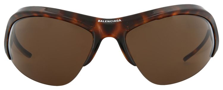 Balenciaga Cat Eye Sunglasses HavanaSilverBrown