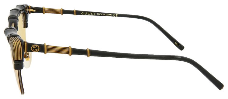 Gucci Cat Eye Sunglasses BlackYellow