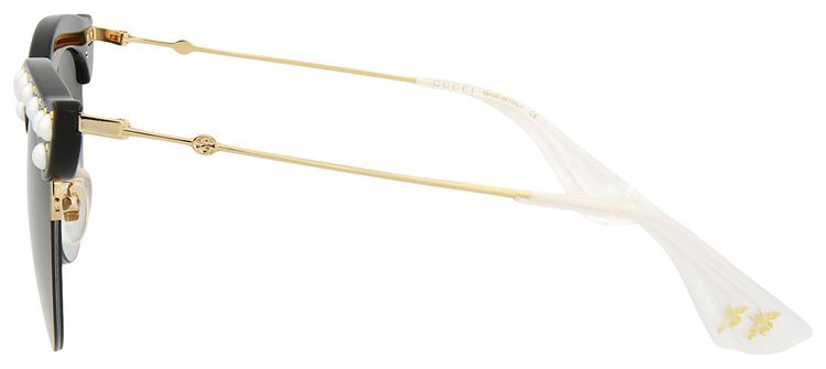 Gucci Cat Eye Sunglasses BlackGoldGrey