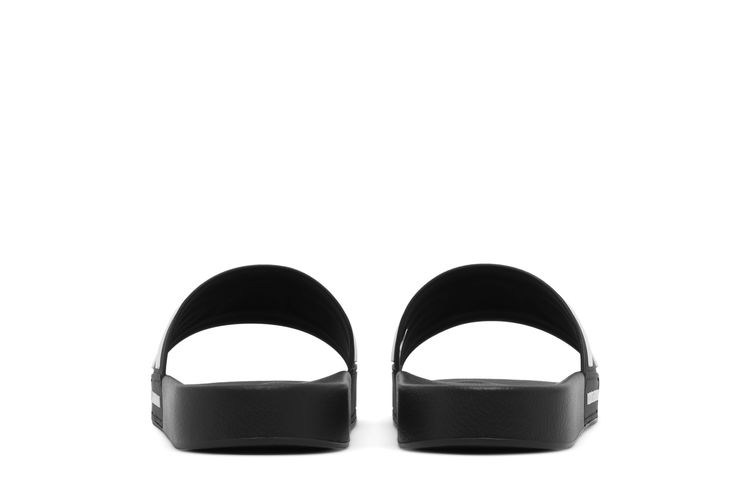 Dolce  Gabbana Slides DG Logo   Black White