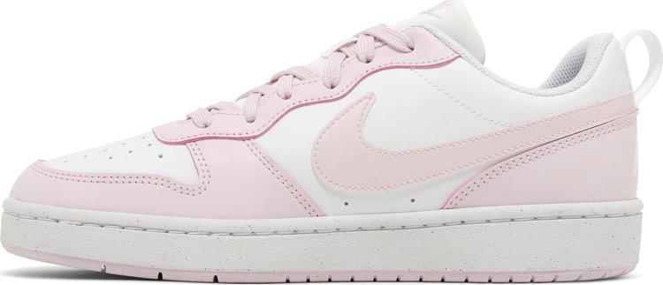 Court Borough Low Recraft GS Pink Foam White