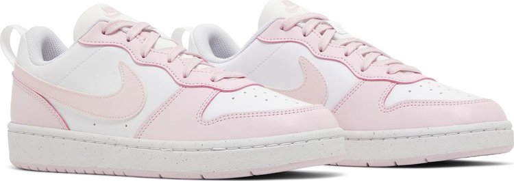 Court Borough Low Recraft GS Pink Foam White