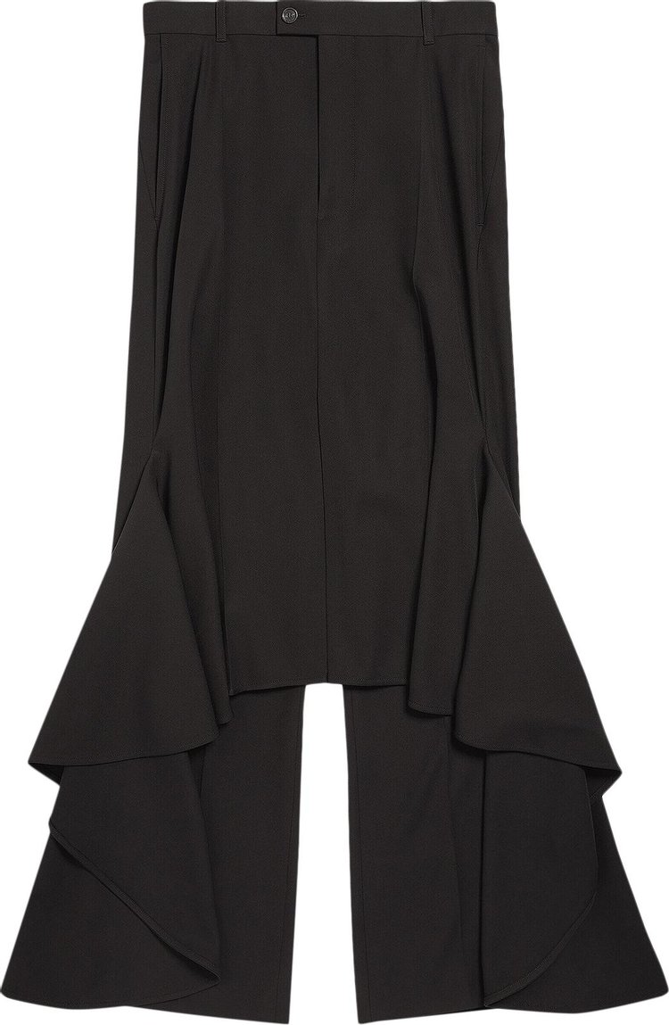 Balenciaga Godet Skirt 'Black'