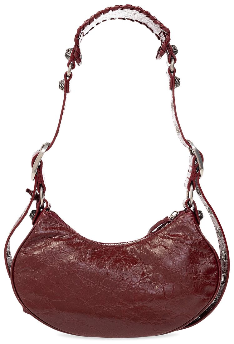 Balenciaga Le Cagole XS Shoulder Bag Brick Red